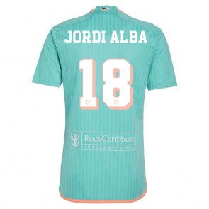 Inter Miami Jordi Alba #18 Alternativní Dres 2024-25 Krátký Rukáv